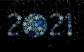 New Year 2021 Snowflake Wallpaper 72649