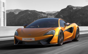 Orange McLaren 570GT Background Wallpaper 73204