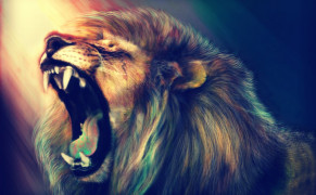 Cool Lion Background Wallpaper 76156