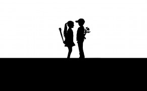 Silhouettes of Lovers Images 07255