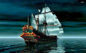 Pirate Ship Widescreen Wallpapers 08045