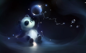 Anime Panda Desktop Wallpaper 07550