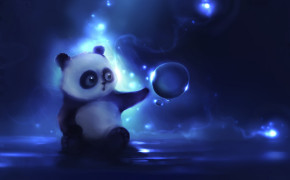 Anime Panda Background Wallpaper 07549