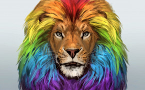 Rainbow Lion HD Wallpapers 78064
