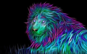Abstract Lion Wallpaper 76016