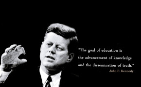 John F. Kennedy Education Quotes Wallpaper 00817