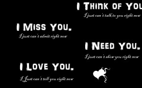 Quotes About Love, Miss, Think, Need Wallpaper 00856