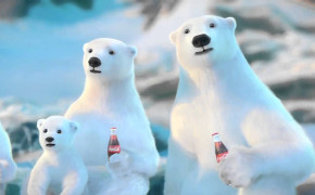 Coca Cola Polar Bear Desktop Wallpaper 07735