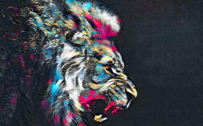 Abstract Lion Wallpaper HD 76015