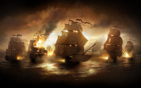 Pirate Ship Wallpaper HD 08043