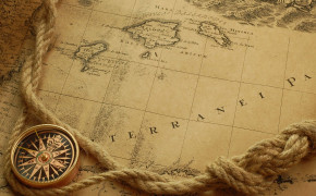 Pirate Map Widescreen Wallpapers 08034