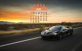 June 2021 Calendar Super Car Wallpaper 72276