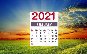 February 2021 Calendar Nature Wallpaper 72221