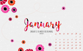 January 2021 Calendar Dreaming Wallpaper 72238