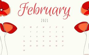 February 2021 Calendar Wallpaper 72233