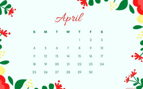 April 2021 Calendar Flower Wallpaper 72170