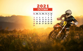 October 2021 Calendar Adventure Sports Wallpaper 72323