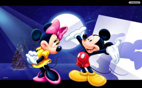 Mickey And Minnie Mouse Love Desktop Wallpaper 07993