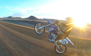 Wheeling Motocross Bike Stunt HD Wallpaper 83828