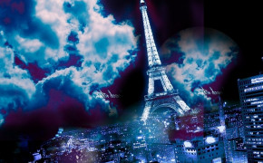 The Eiffel Tower Background Wallpaper 83636