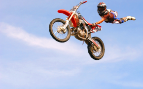 Wheeling Motocross Bike Stunt Widescreen Wallpapers 83833