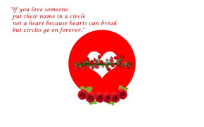 Love Is Circle Quotes Wallpaper 00826