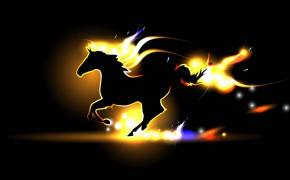 Fire Horse Background Wallpapers 82880