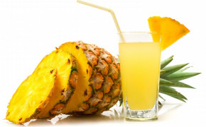 Pineapple Juice Desktop Wallpaper 08478