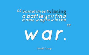 Win The War Quotes Wallpaper 00881
