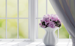 Vase Bouquet HD Desktop Wallpaper 84863