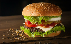 Fast Food Hamburger Desktop Wallpaper 84154
