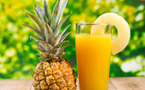 Pineapple Juice Wallpaper 08480
