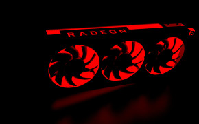 AMD Red Background Wallpaper 83891