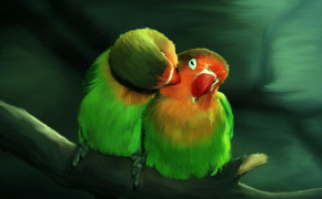Love Birds Wallpaper 84428