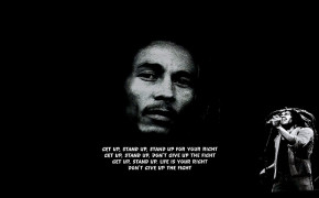 Bob Marley Dont Give Up Quotes Wallpaper 00762