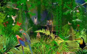 Animated Jungle Images 08218