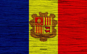 Andorra Flag Widescreen Wallpaper 86084