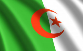 Flag of Algeria Background Wallpaper 86055