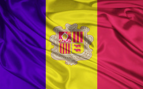 Andorra Flag Background Wallpapers 86070