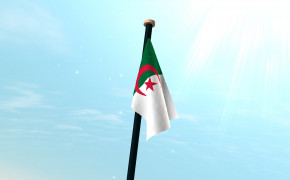 Flag of Algeria HD Desktop Wallpaper 86061