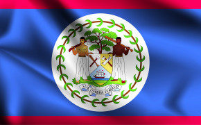 Belize Flag Wallpaper HD 86237