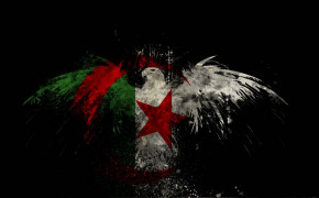 Flag of Algeria Best HD Wallpaper 86057