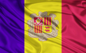 Andorra Flag Background Wallpaper 86069