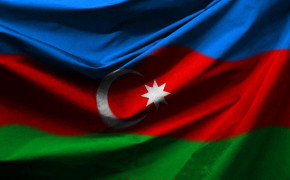 Azerbaijan Flag Background Wallpaper 86149