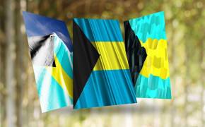 Bahamas Flag Background Wallpaper 86166