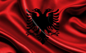 The Flag of Albania HD Desktop Wallpaper 86040