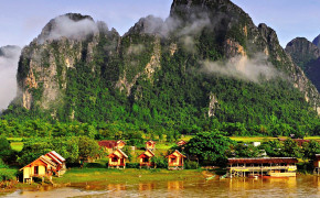 Laos Tourism HD Background Wallpaper 86452