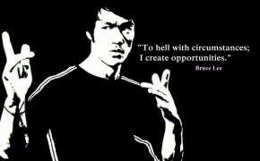 Bruce Lee Opportunities Quotes Wallpaper 00765