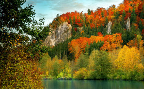 Autumn Mountain Desktop Wallpaper 08237