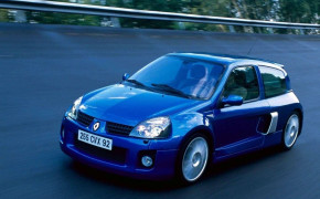 Blue Renault CLIO Background Wallpaper 86855